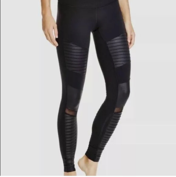 Alo High-Waist Moto Leggings - Picture 5 of 12